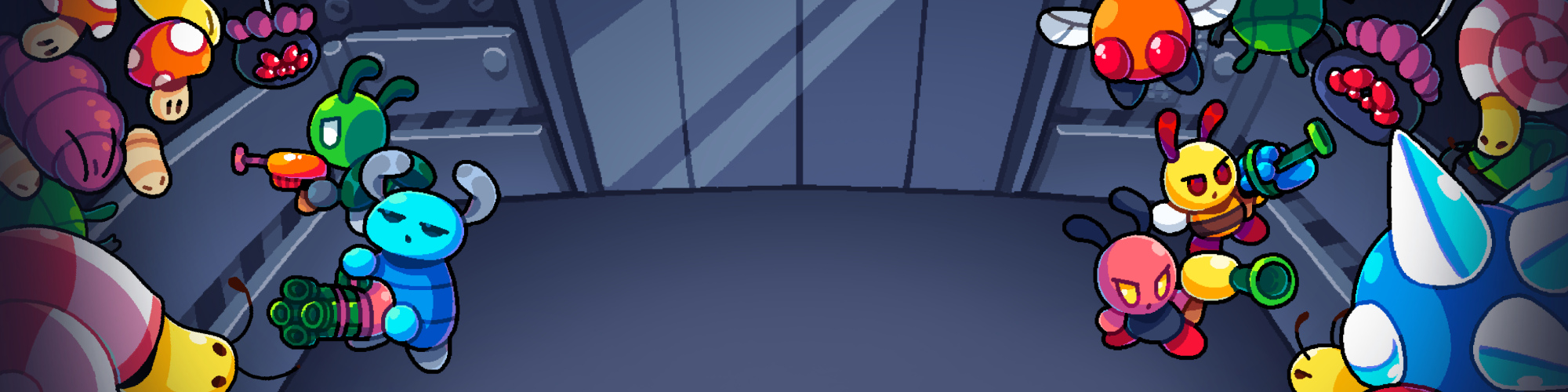 Bugscraper logo background